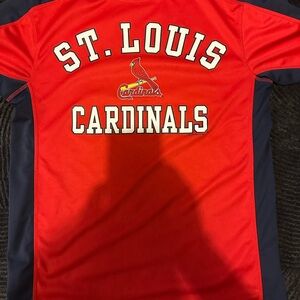 St. Louis Cardinals Red and Blue Jersey